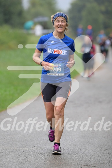 Hofmühlvolksfest-Halbmarathon Gloffer Werd