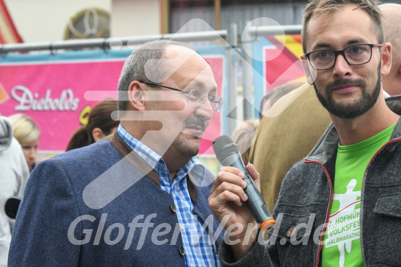 Hofmühlvolksfest-Halbmarathon Gloffer Werd