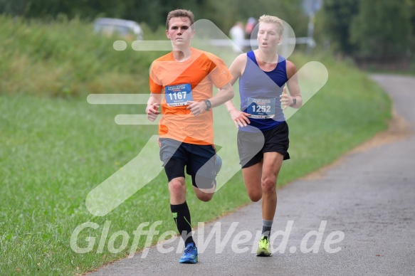 Hofmühlvolksfest-Halbmarathon Gloffer Werd