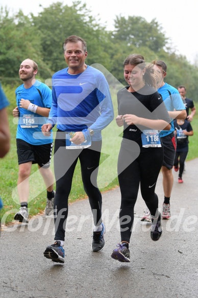 Hofmühlvolksfest-Halbmarathon Gloffer Werd