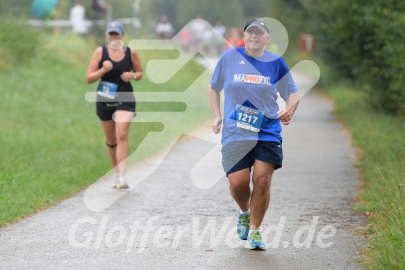 Hofmühlvolksfest-Halbmarathon Gloffer Werd