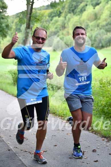 Hofmühl Volksfest-Halbmarathon Gloffer Werd