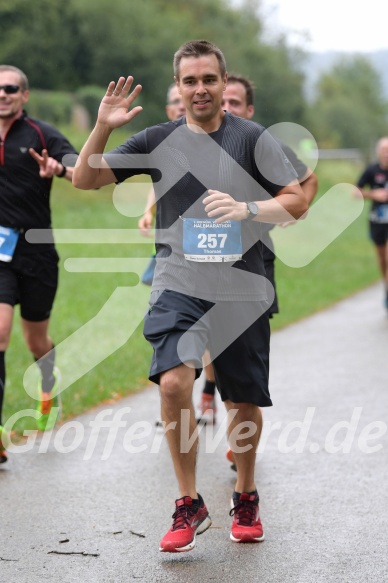 Hofmühlvolksfest-Halbmarathon Gloffer Werd