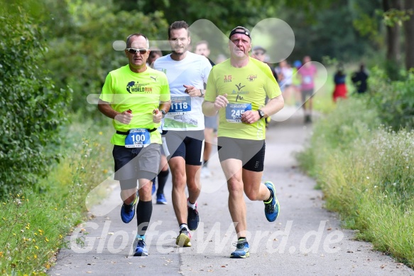 Hofmühl Volksfest-Halbmarathon Gloffer Werd