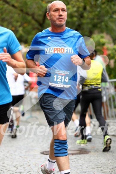 Hofmühlvolksfest-Halbmarathon Gloffer Werd