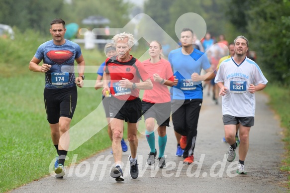 Hofmühlvolksfest-Halbmarathon Gloffer Werd