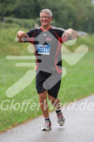 Hofmühlvolksfest-Halbmarathon Gloffer Werd