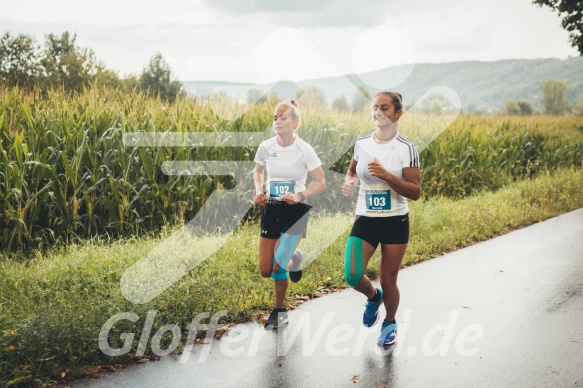 Hofmühlvolksfest-Halbmarathon Gloffer Werd