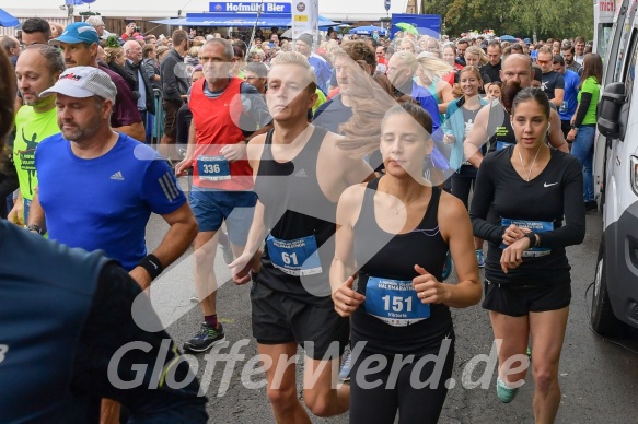 Hofmühlvolksfest-Halbmarathon Gloffer Werd