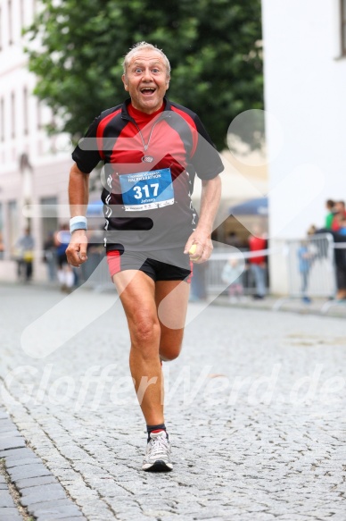 Hofmühlvolksfest-Halbmarathon Gloffer Werd