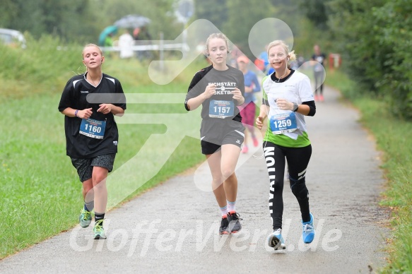 Hofmühlvolksfest-Halbmarathon Gloffer Werd