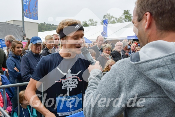 Hofmühlvolksfest-Halbmarathon Gloffer Werd