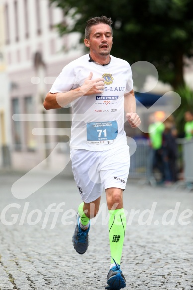 Hofmühlvolksfest-Halbmarathon Gloffer Werd