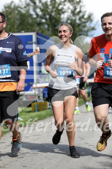 Hofmühl Volksfest-Halbmarathon Gloffer Werd