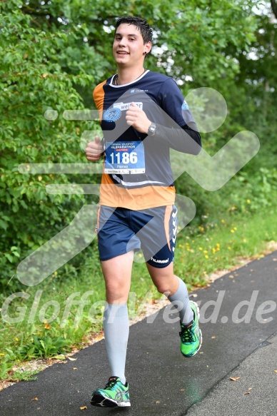 Hofmühl Volksfest-Halbmarathon Gloffer Werd