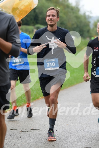 Hofmühlvolksfest-Halbmarathon Gloffer Werd