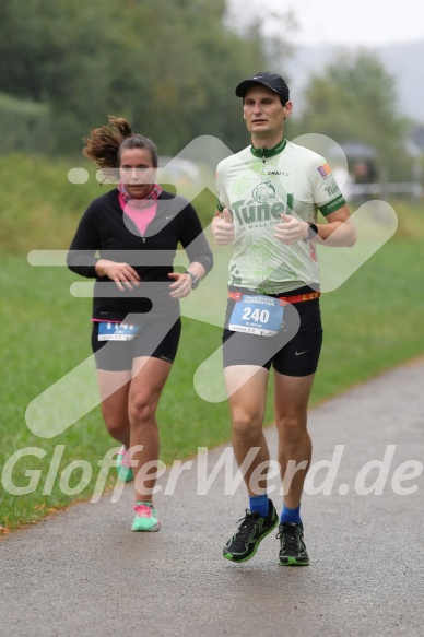 Hofmühlvolksfest-Halbmarathon Gloffer Werd