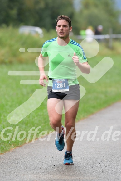 Hofmühlvolksfest-Halbmarathon Gloffer Werd