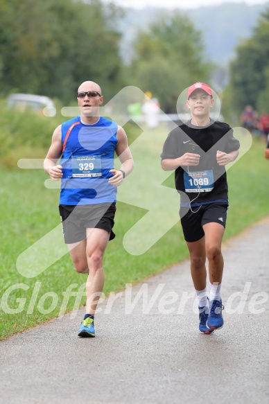 Hofmühlvolksfest-Halbmarathon Gloffer Werd