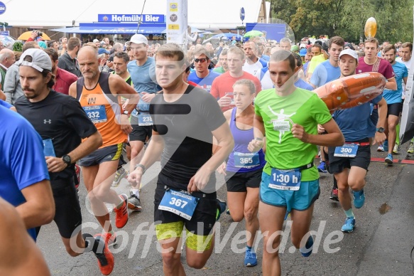 Hofmühlvolksfest-Halbmarathon Gloffer Werd