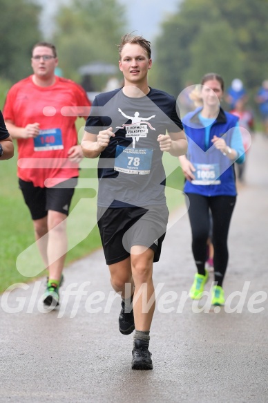 Hofmühlvolksfest-Halbmarathon Gloffer Werd