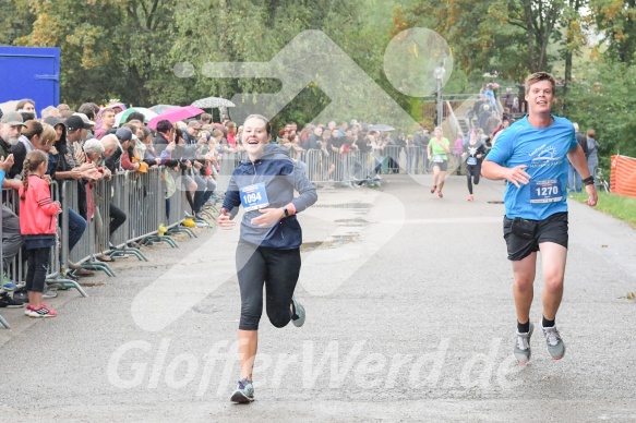 Hofmühlvolksfest-Halbmarathon Gloffer Werd