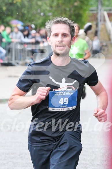 Hofmühlvolksfest-Halbmarathon Gloffer Werd