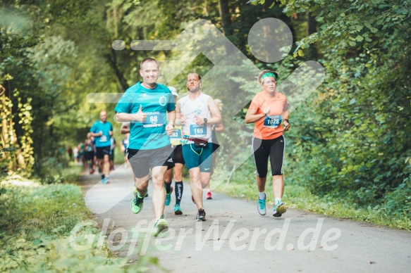 Hofmühlvolksfest-Halbmarathon Gloffer Werd