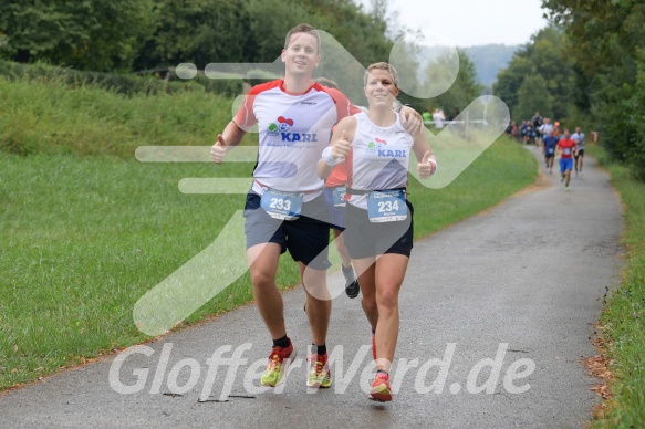 Hofmühlvolksfest-Halbmarathon Gloffer Werd