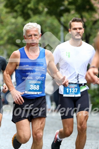 Hofmühlvolksfest-Halbmarathon Gloffer Werd