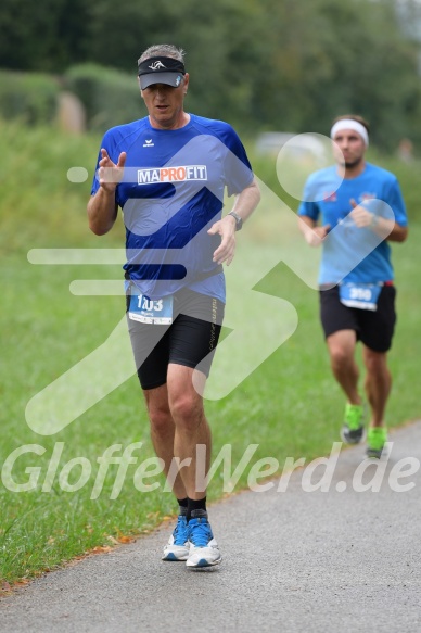 Hofmühlvolksfest-Halbmarathon Gloffer Werd