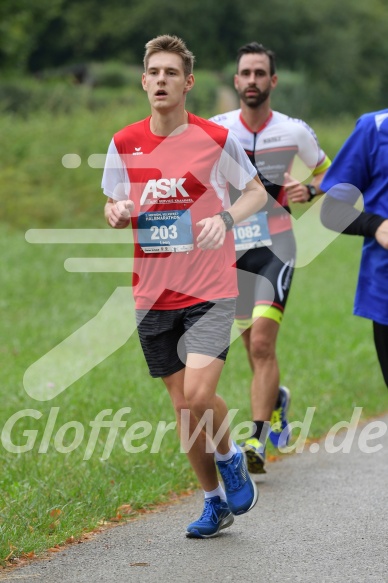 Hofmühlvolksfest-Halbmarathon Gloffer Werd