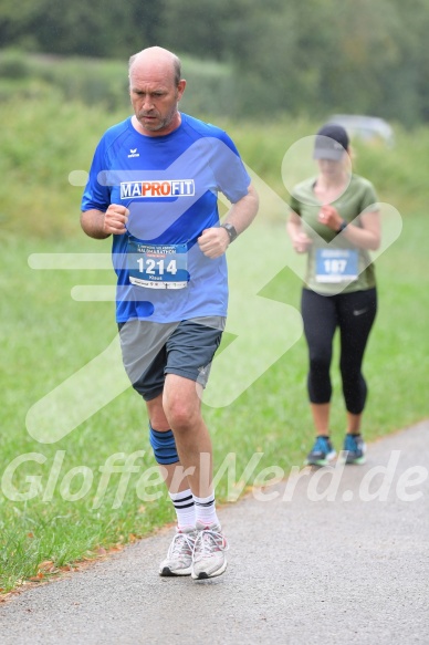 Hofmühlvolksfest-Halbmarathon Gloffer Werd