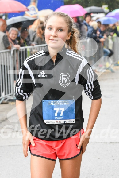 Hofmühlvolksfest-Halbmarathon Gloffer Werd