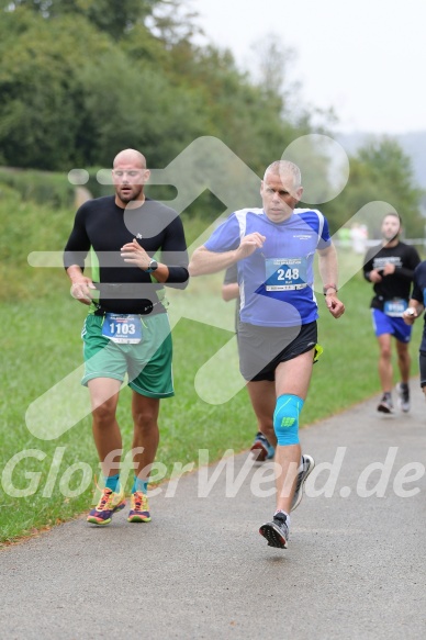 Hofmühlvolksfest-Halbmarathon Gloffer Werd