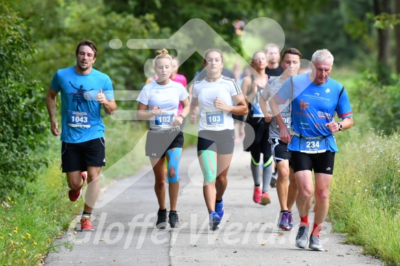 Hofmühl Volksfest-Halbmarathon Gloffer Werd