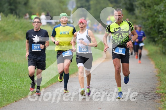 Hofmühlvolksfest-Halbmarathon Gloffer Werd