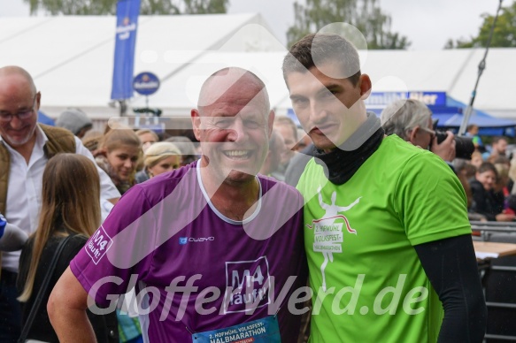 Hofmühlvolksfest-Halbmarathon Gloffer Werd