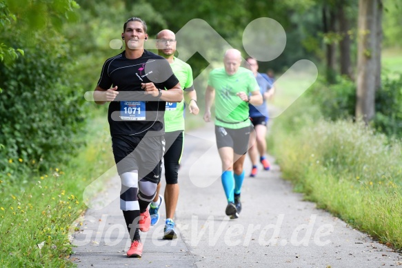 Hofmühl Volksfest-Halbmarathon Gloffer Werd