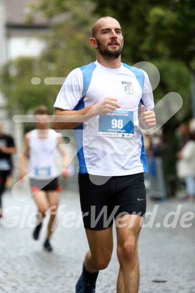 Hofmühlvolksfest-Halbmarathon Gloffer Werd