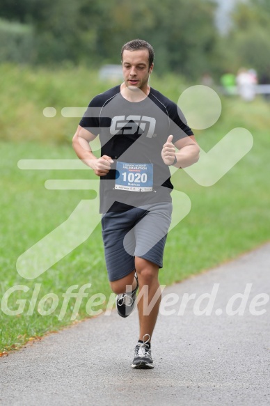 Hofmühlvolksfest-Halbmarathon Gloffer Werd