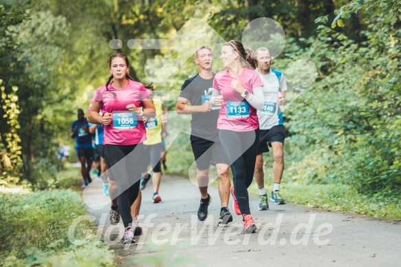 Hofmühlvolksfest-Halbmarathon Gloffer Werd