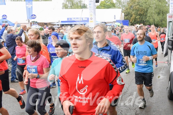 Hofmühlvolksfest-Halbmarathon Gloffer Werd