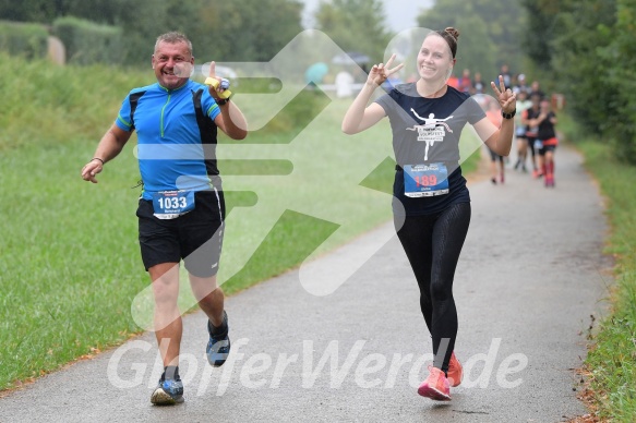 Hofmühlvolksfest-Halbmarathon Gloffer Werd