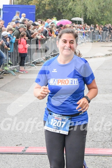 Hofmühlvolksfest-Halbmarathon Gloffer Werd