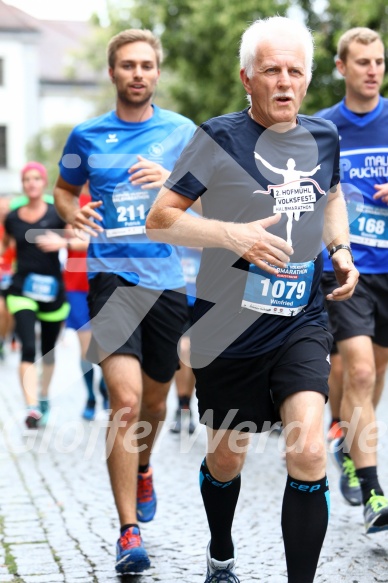 Hofmühlvolksfest-Halbmarathon Gloffer Werd