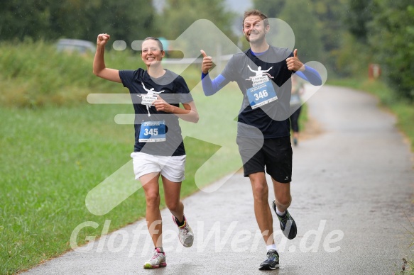 Hofmühlvolksfest-Halbmarathon Gloffer Werd