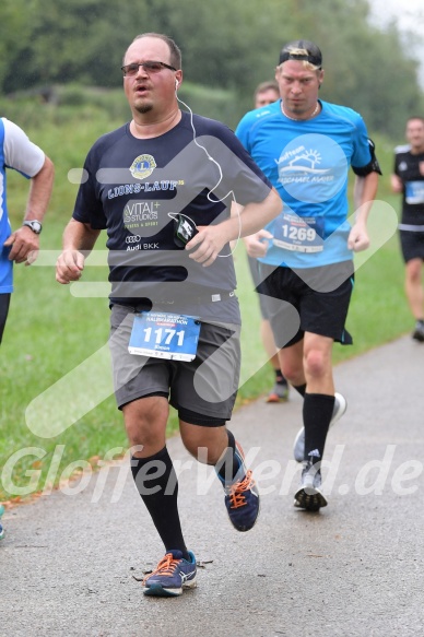 Hofmühlvolksfest-Halbmarathon Gloffer Werd