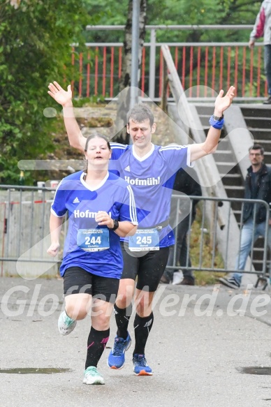 Hofmühlvolksfest-Halbmarathon Gloffer Werd