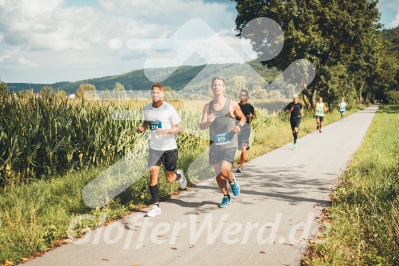 Hofmühlvolksfest-Halbmarathon Gloffer Werd